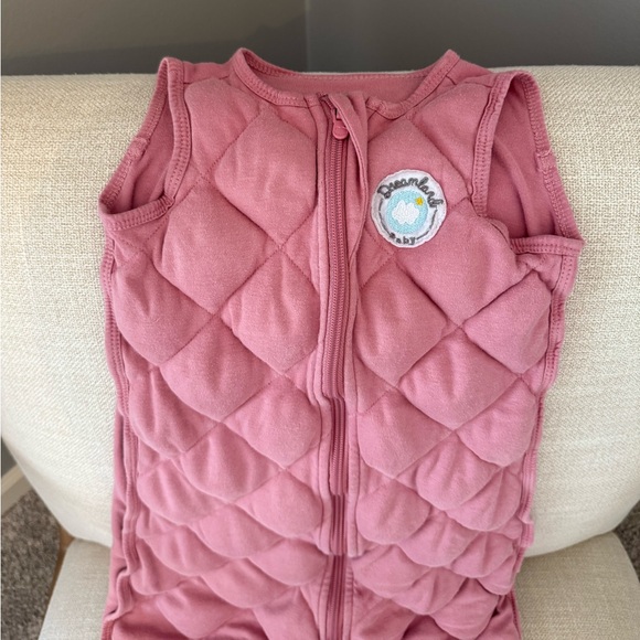 Dreamland Baby Weighted Sleep Sack in Dusty Rose - Picture 2 of 7